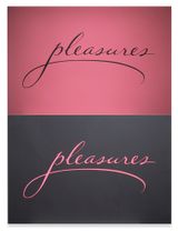 Pleasures On Canvases by Sylvie Fleury contemporary artwork painting