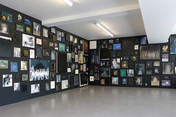 Contemporary art exhibition Seraphine Pick Black Hush at Hamish McKay Wellington New Zealand