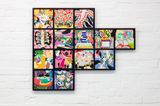 Chant iv Night Trail by Thiago Barbalho contemporary artwork mixed media works on paper