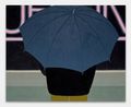 Blue Umbrella by Henni Alftan contemporary artwork Painting