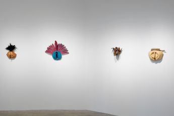 Contemporary art exhibition Romuald Hazoume Romuald Hazoume at Gagosian Park  75 New York United States
