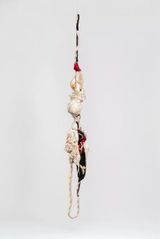 Peleja Pendente series by Sonia Gomes contemporary artwork sculpture textile