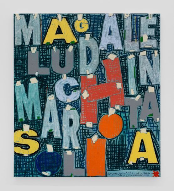 Magdalena Luchita Marisol by Nadia Hernandez contemporary artwork Painting