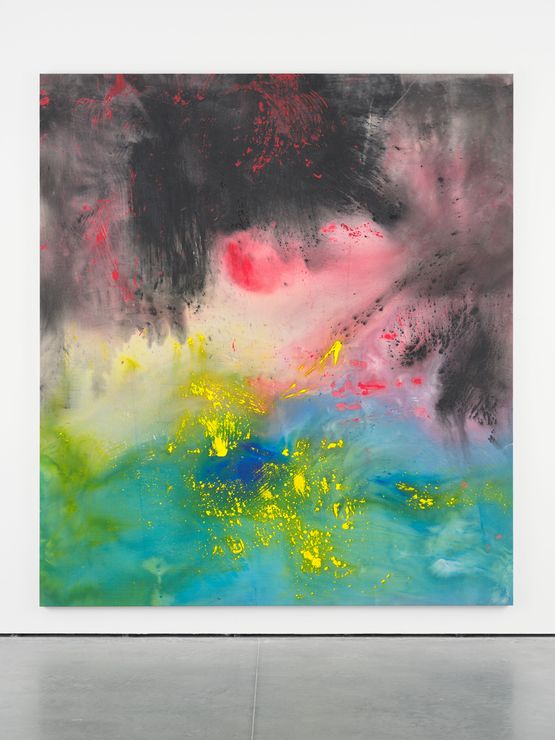 Across the mountain by Winston Branch contemporary artwork Painting