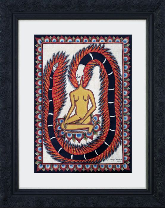 Labyrinth of Revelation 5 by Citra Sasmita contemporary artwork Painting
