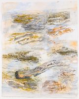 Inscape - Lives of the Whipstick longicorn beetles by John Wolseley contemporary artwork painting