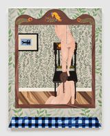 Changing the Lightbulb by Anne Buckwalter contemporary artwork painting