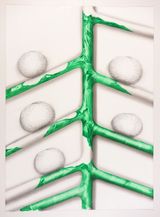 FRUIT by Christian Schwarzwald contemporary artwork painting works on paper drawing