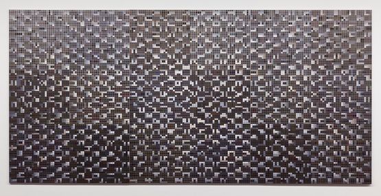 Triptico by Luiz Zerbini contemporary artwork Painting