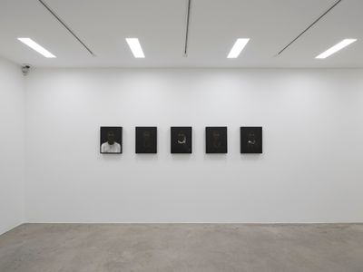 Cinga Samsons Pupilless Figures at White Cube