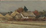 Village in Songjiang by Chen Danqing contemporary artwork Painting