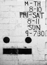 Work Face by Shannon Ebner contemporary artwork photography