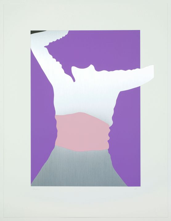 08 from The Sister Troop by Gary Hume contemporary artwork Print