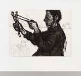 Remaining Gesture by Khaled Jarada contemporary artwork works on paper