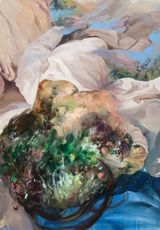 Into The Woods by Peihang Benoit contemporary artwork painting