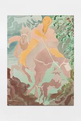 The Encounter on the Road by Matthew Lutz-Kinoy contemporary artwork painting