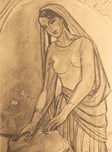 Untitled by Mikayil Abdullayev contemporary artwork drawing