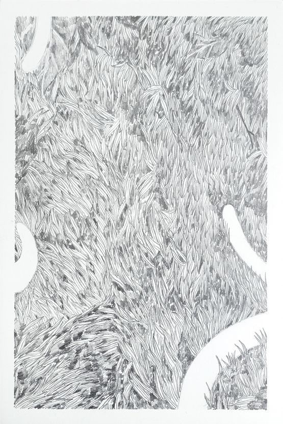Suspicious activity 2 by Moses Tan contemporary artwork Works on Paper
