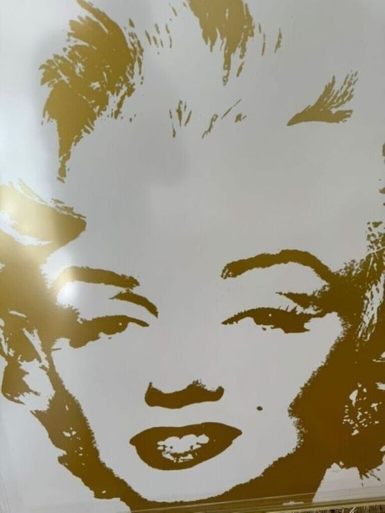 Golden Marilyn Monroe (Sunday B. Morning), 2010 by Sunday B