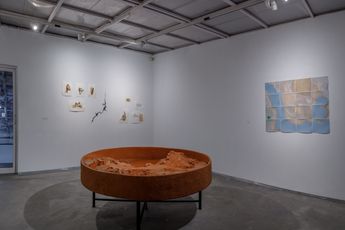 Contemporary art exhibition Sahil Naik All is water and to water we must return at Experimenter Ballygunge Place Kolkata India