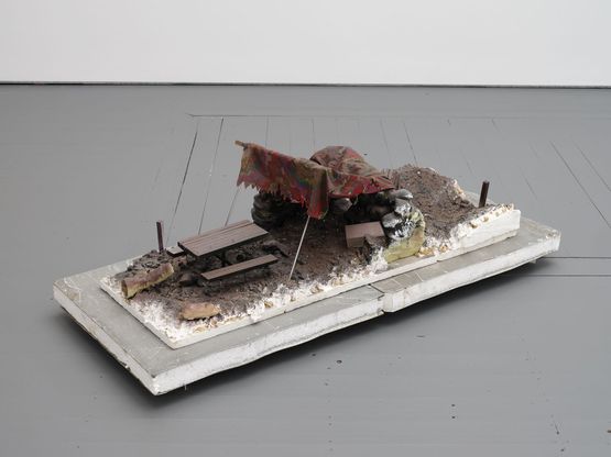 Study for Rangitoto squat by Dan Arps contemporary artwork Sculpture