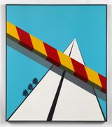 Landscape with Three Trees by Allan DArcangelo contemporary artwork painting