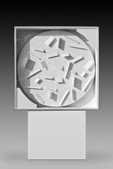 Rotor for Light and Shadow by Heinz Mack contemporary artwork sculpture