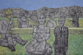 Contemporary art exhibition Richard Artschwager Portraits at Spruth Magers Berlin Germany