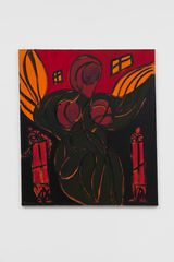 Silent Strength 23 by Everlyn Nicodemus contemporary artwork painting works on paper