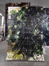 Guizhou Forest blind painting by Wang Jun contemporary artwork painting