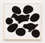 Untitled from the Passaros series by Solange Pessoa contemporary artwork painting