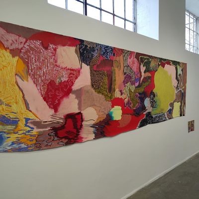Rachel Joness Paintings Punctuate Chisenhale Gallery Programming