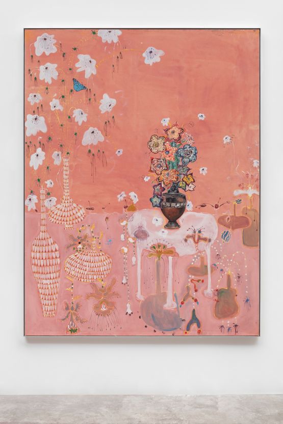 Cenas de casa com flor estrelada by Paulo Nimer Pjota contemporary artwork Painting