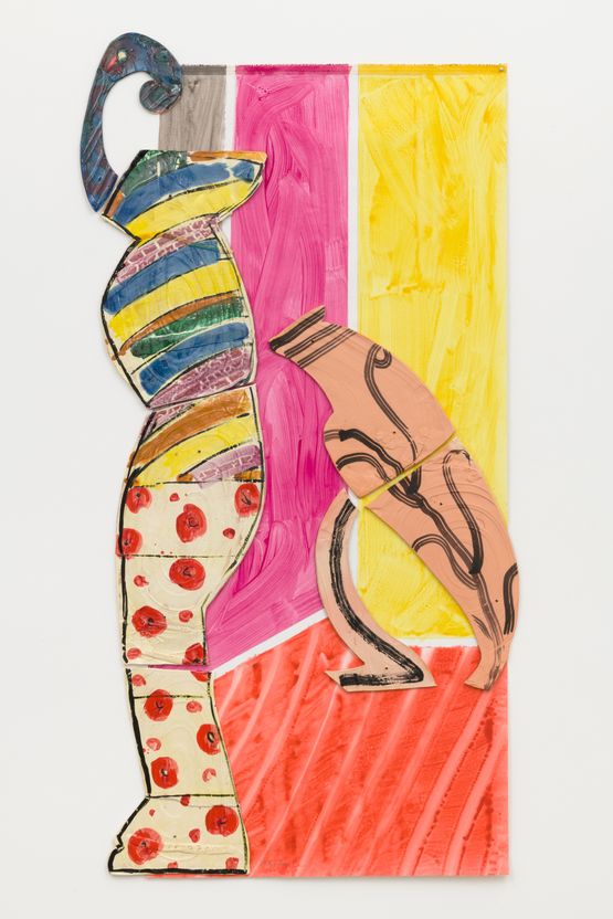 Lady and Leaning Vase by Betty Woodman contemporary artwork Print
