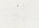 Running Mule by Song Ta contemporary artwork Works on Paper