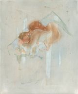 The Bed by Robert Muntean contemporary artwork painting