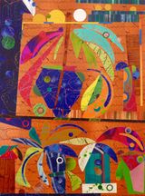 Still Life by Nuno Gil contemporary artwork painting works on paper
