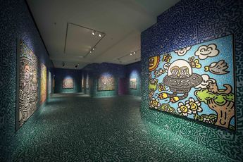 Contemporary art exhibition Mr Doodle Mr Doodle in Space at Pearl Lam Projects Hong Kong