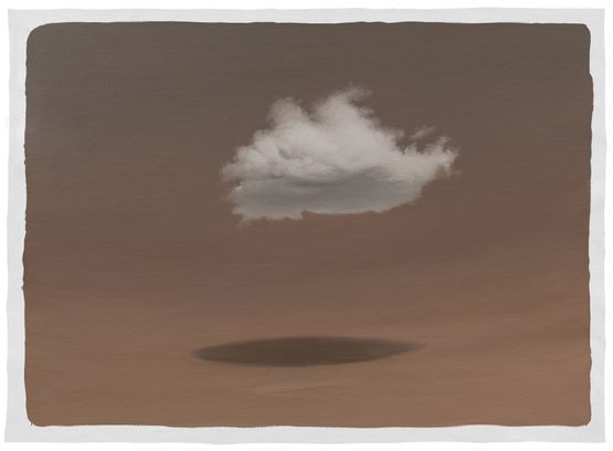 The Walking Cloud by Yan Bing contemporary artwork Painting
