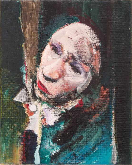 Portrait 8 by Nikos Aslanidis contemporary artwork Painting