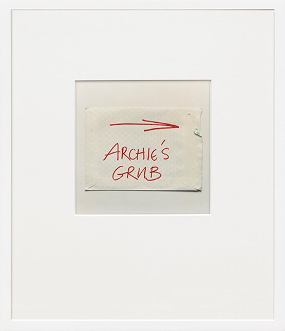 Notes from Jo by Keith Arnatt contemporary artwork Photography