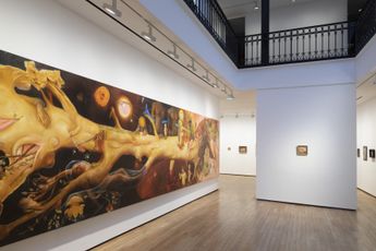 Contemporary art exhibition Oda Jaune wOnderlust at Templon 28 Grenier Saint-Lazare Paris France