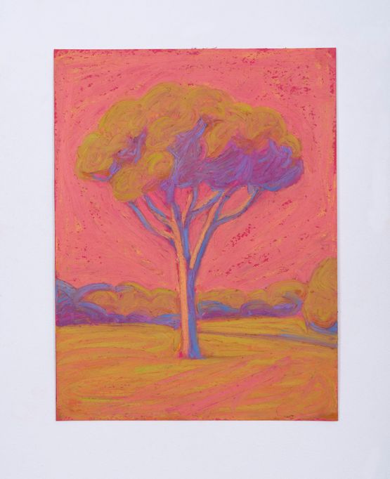 Study for Camp del Pi by Camilla Marie Dahl contemporary artwork Painting