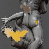 Body Reading - 2 by Wu Wei contemporary artwork painting works on paper drawing