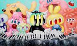 A Showing Day by Parinya Sirisinsuk Benzilla contemporary artwork painting