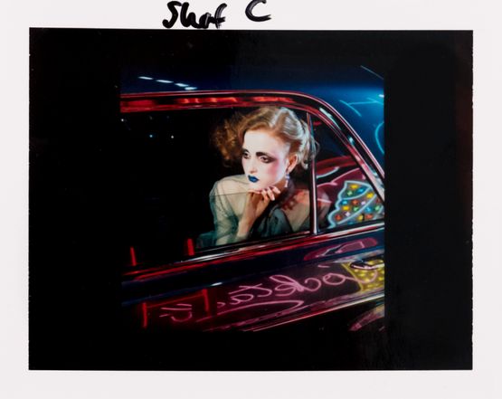 Night Car - study IV by Miles Aldridge contemporary artwork Photography