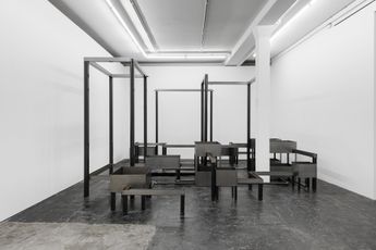 Contemporary art exhibition Belu-Simion Fainaru Hold Infinity in the palm of your hand And Eternity in an hour at Galeria Plan B Berlin Germany
