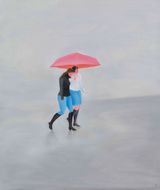 First Snow in Prague by Wu Yi contemporary artwork painting