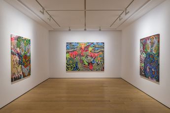 Contemporary art exhibition Miwa Komatsu Sacred Nexus at Whitestone Gallery Hong Kong