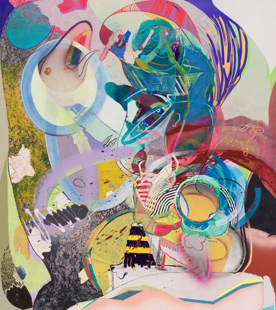 Cuckoo returns by Young Do Jeong contemporary artwork Painting